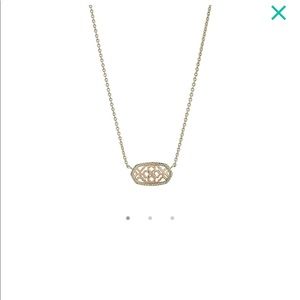 Kendra Scott Elisa Necklace, Silver and Gold
